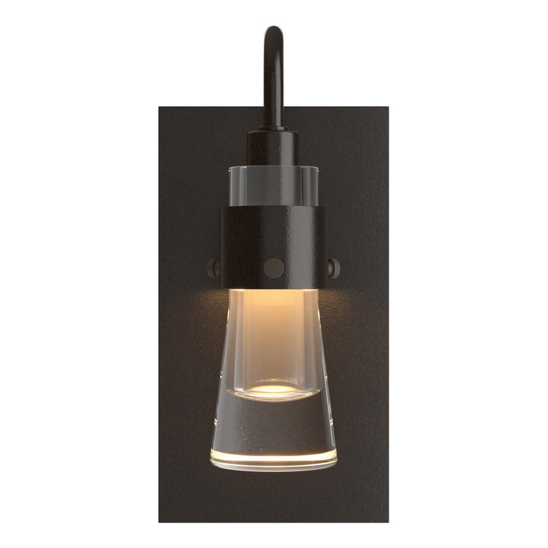 Hubbardton Forge 207720-SKT-14-ZM0343 One Light Wall Sconce, Oil Rubbed Bronze