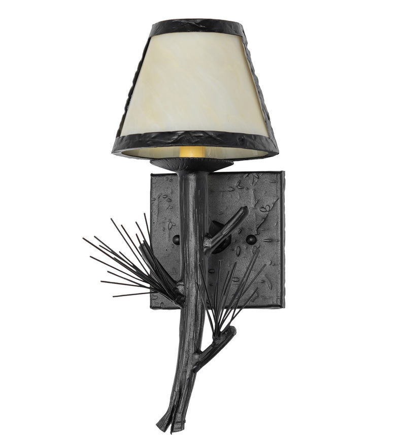 Meyda Tiffany 265636 LED Wall Sconce, Textured Black