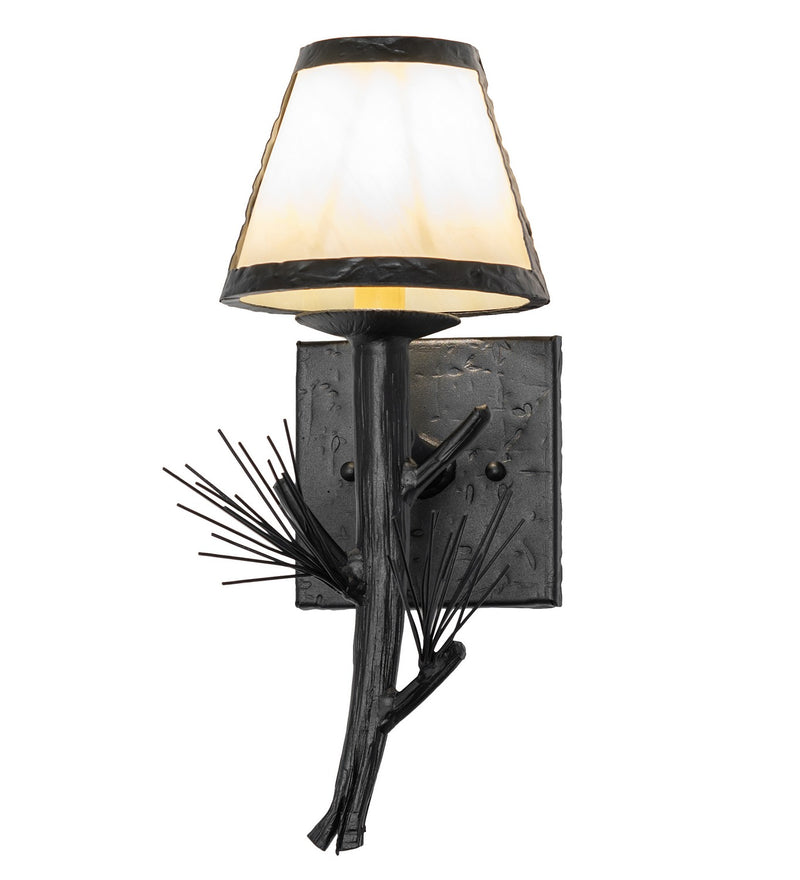 Meyda Tiffany 265636 LED Wall Sconce, Textured Black