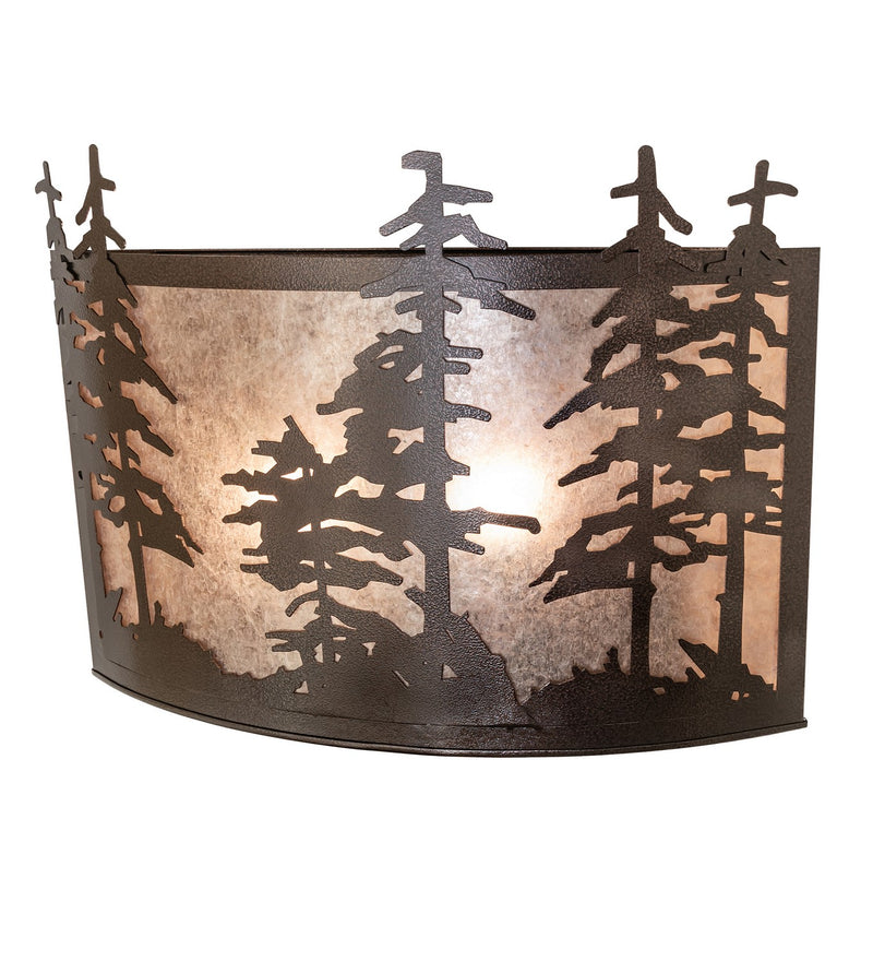 Meyda Tiffany 266436 Two Light Wall Sconce, Copper Vein