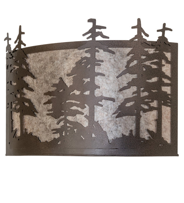 Meyda Tiffany 266436 Two Light Wall Sconce, Copper Vein