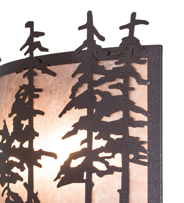 Meyda Tiffany 266436 Two Light Wall Sconce, Copper Vein