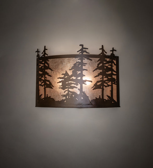 Meyda Tiffany 266436 Two Light Wall Sconce, Copper Vein