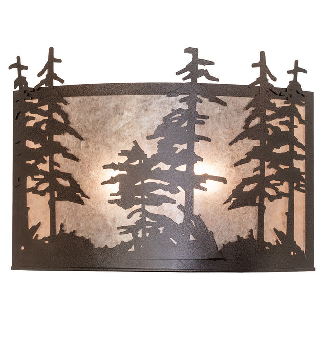 Meyda Tiffany 266436 Two Light Wall Sconce, Copper Vein