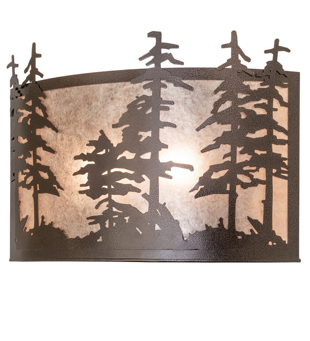 Meyda Tiffany 266436 Two Light Wall Sconce, Copper Vein