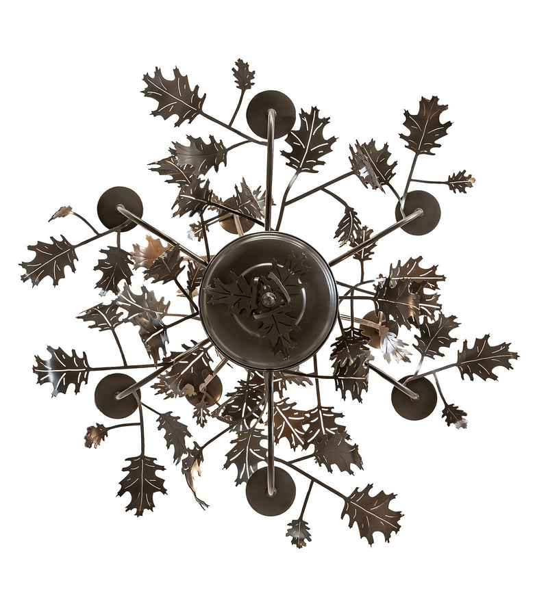 Meyda Tiffany 266816 Nine Light Chandelier, Timeless Bronze