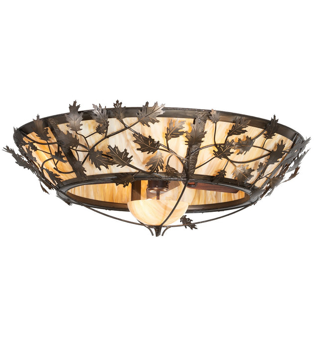 Meyda Tiffany 267536 11 Light Chandel-Air, Antique Copper