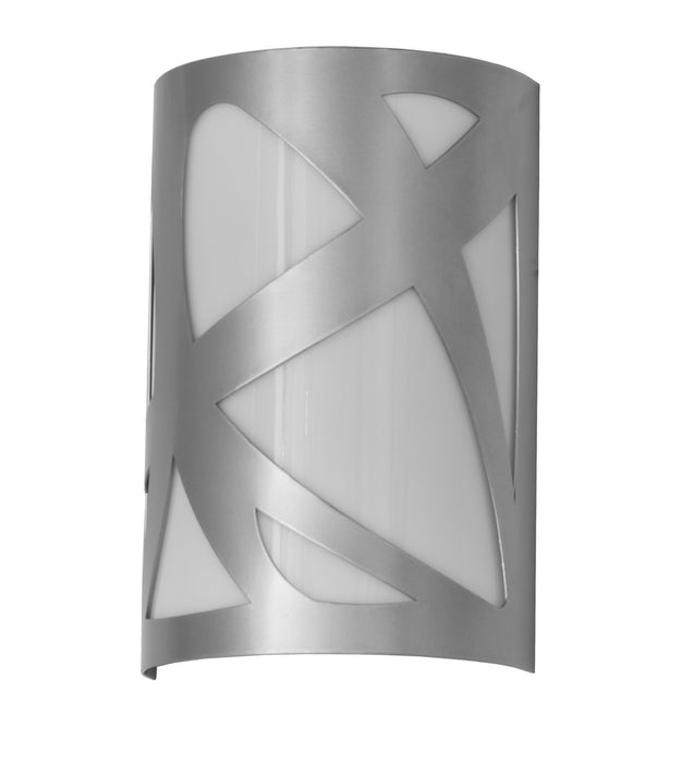 Meyda Tiffany 267954 Two Light Wall Sconce, Nickel