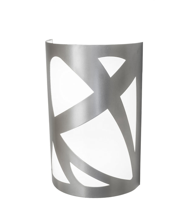 Meyda Tiffany 267954 Two Light Wall Sconce, Nickel