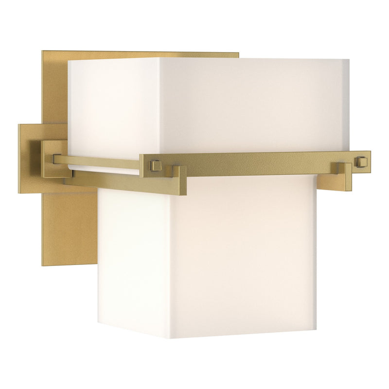 Hubbardton Forge 207831-SKT-86-GG0106 One Light Wall Sconce, Modern Brass