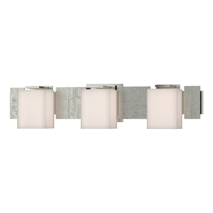 Hubbardton Forge 207843-SKT-85-GG0108 Three Light Wall Sconce, Sterling