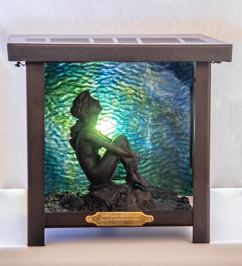 Meyda Tiffany 269161 One Light Table Lamp, Mahogany Bronze
