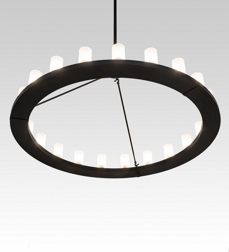 Meyda Tiffany 269409 21 Light Chandelier, Solar Black