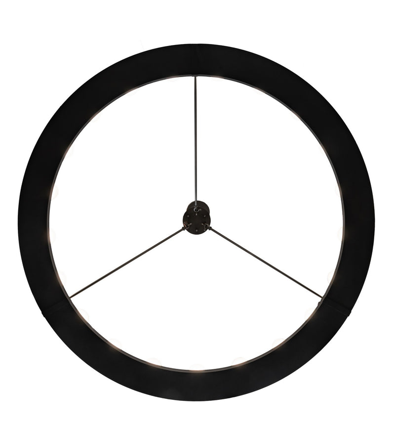Meyda Tiffany 269409 21 Light Chandelier, Solar Black