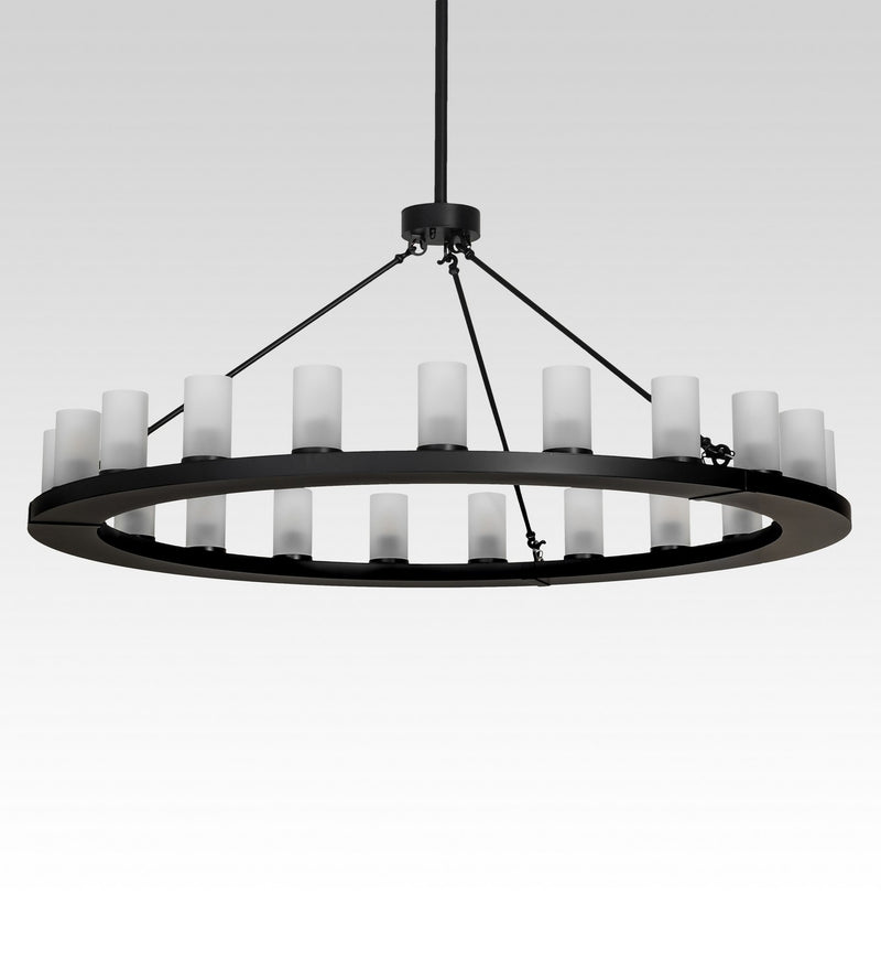 Meyda Tiffany 269409 21 Light Chandelier, Solar Black