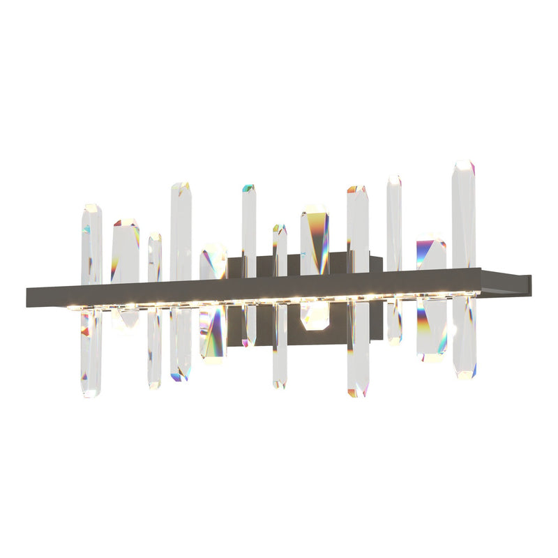 Hubbardton Forge 207918-LED-07-CR LED Wall Sconce, Dark Smoke