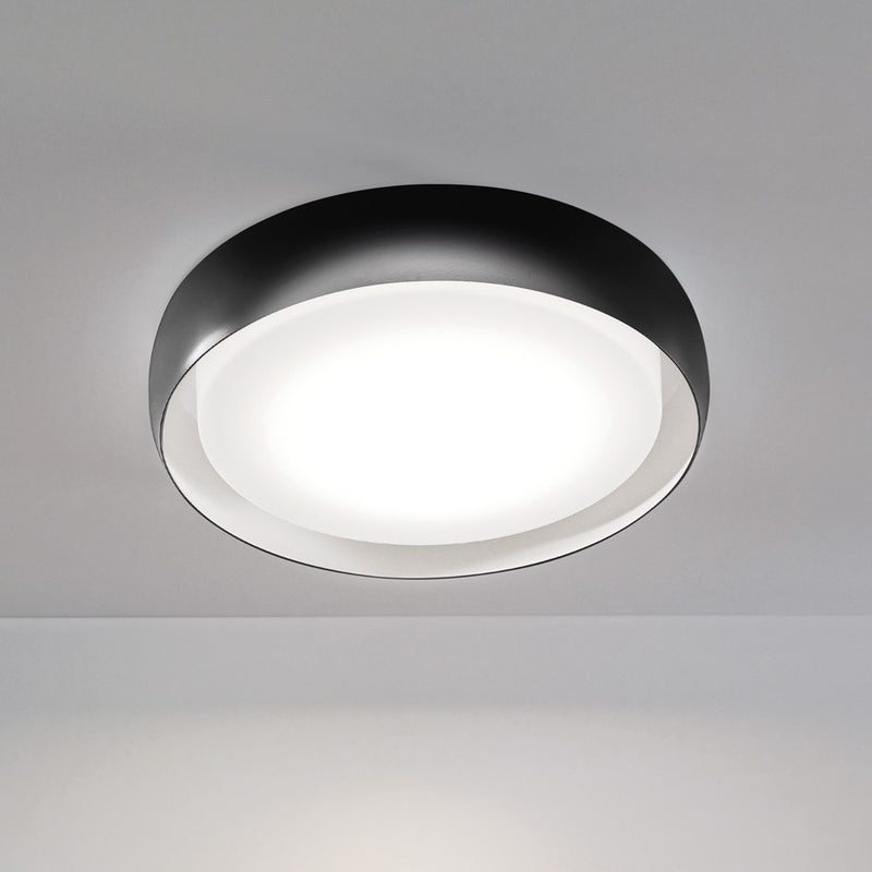 Zafferano ZA-LD120213N LED Wall / Ceiling Light, White Black
