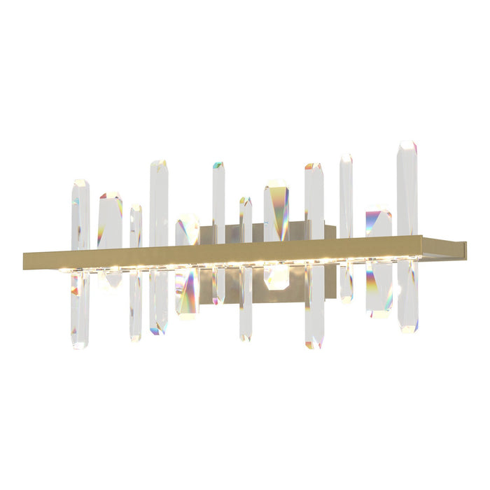 Hubbardton Forge 207918-LED-86-CR LED Wall Sconce, Modern Brass