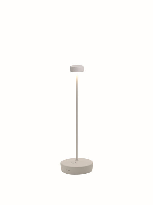 Zafferano LD1010B3 LED Table Lamp, White