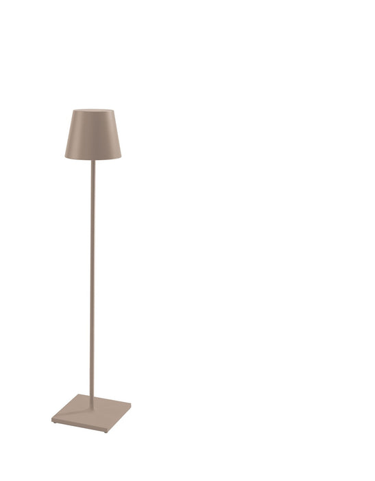 Zafferano LD0360S3 LED Floor Lamp, Sand