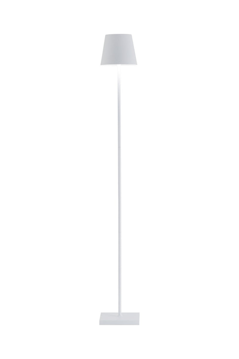 Zafferano LD0390B4 LED Floor Lamp, White