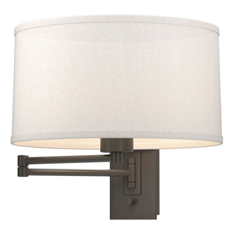 Hubbardton Forge 209250-SKT-07-SE1295 One Light Wall Sconce, Dark Smoke