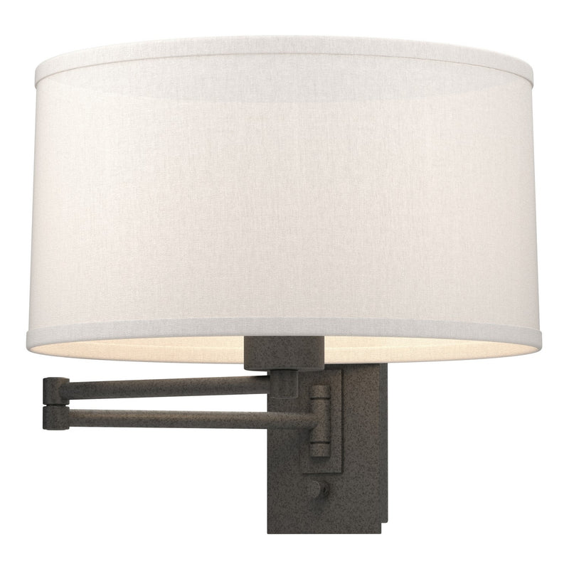 Hubbardton Forge 209250-SKT-20-SE1295 One Light Wall Sconce, Natural Iron