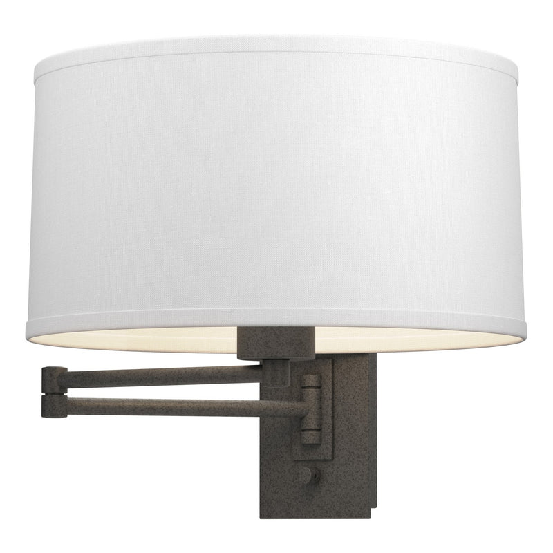 Hubbardton Forge 209250-SKT-20-SF1295 One Light Wall Sconce, Natural Iron