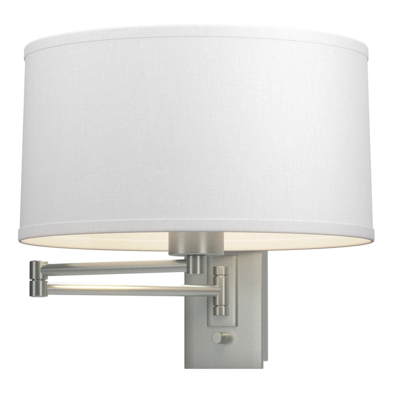 Hubbardton Forge 209250-SKT-82-SF1295 One Light Wall Sconce, Vintage Platinum