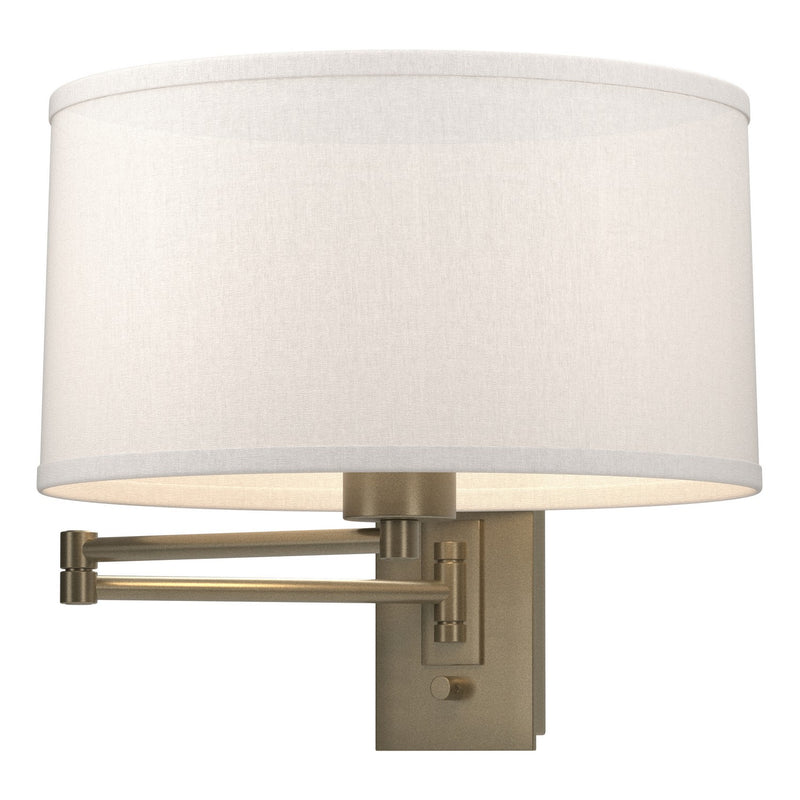 Hubbardton Forge 209250-SKT-84-SE1295 One Light Wall Sconce, Soft Gold