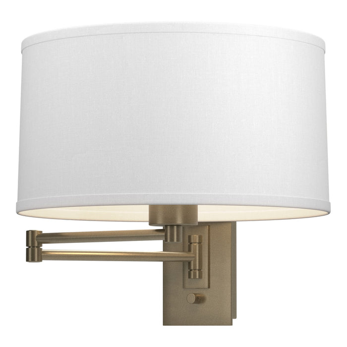 Hubbardton Forge 209250-SKT-84-SF1295 One Light Wall Sconce, Soft Gold