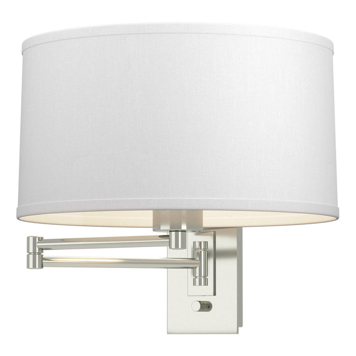 Hubbardton Forge 209250-SKT-85-SF1295 One Light Wall Sconce, Sterling