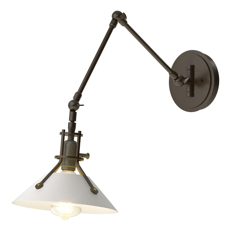 Hubbardton Forge 209320-SKT-14-02 One Light Wall Sconce, Oil Rubbed Bronze