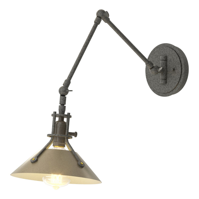 Hubbardton Forge 209320-SKT-20-84 One Light Wall Sconce, Natural Iron