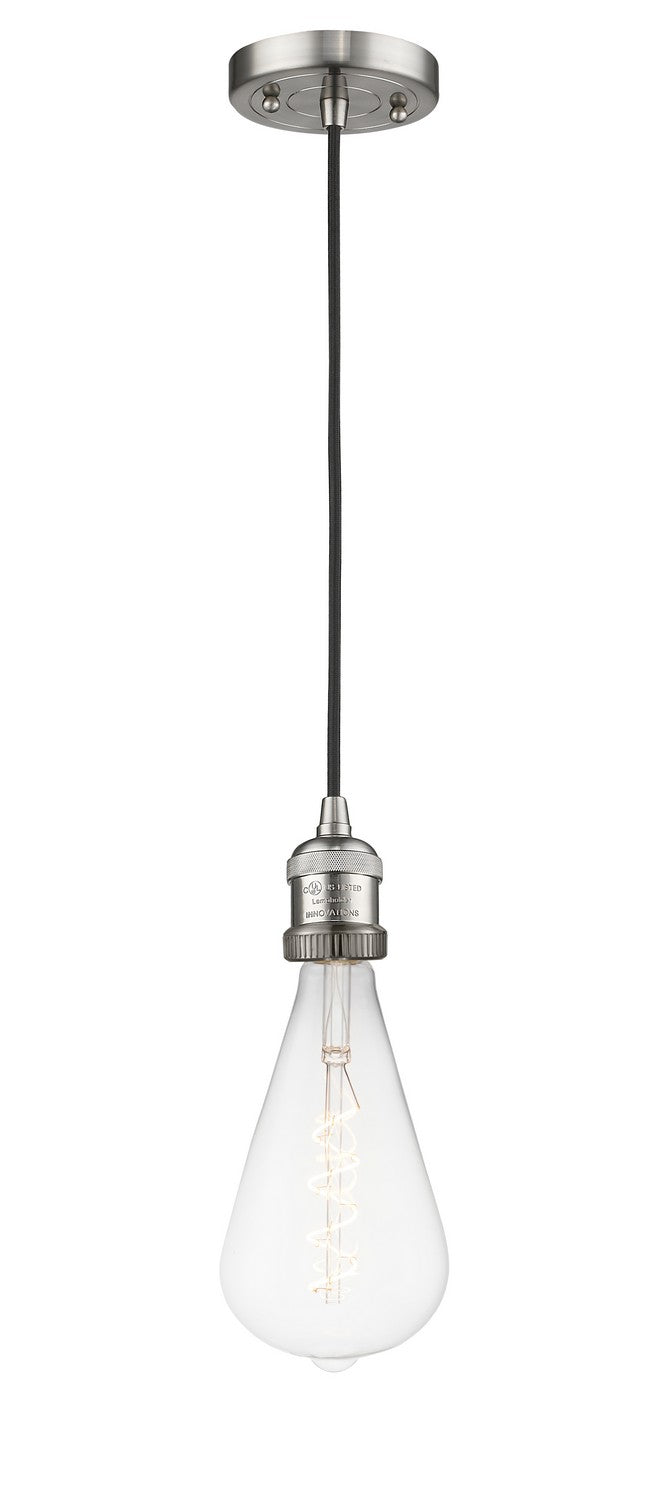 Innovations 200C-SN-BB125LED LED Mini Pendant, Brushed Satin Nickel
