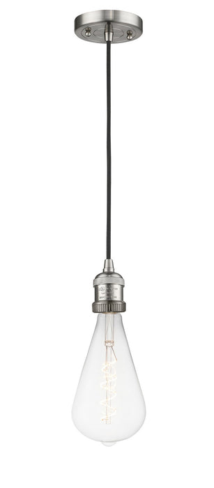 Innovations 200C-SN-BB125LED LED Mini Pendant, Brushed Satin Nickel