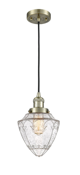 Innovations 201C-AB-G664-7-LED LED Mini Pendant, Antique Brass