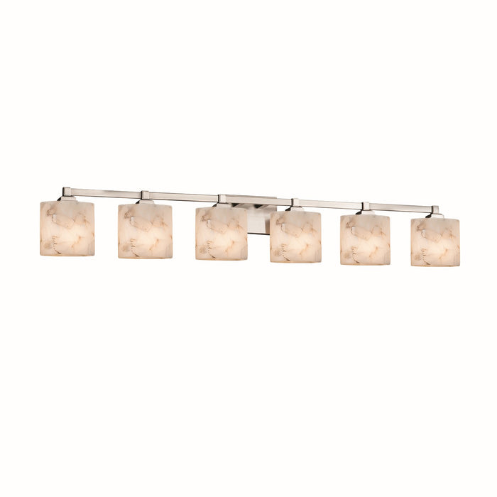 Justice Designs ALR-8436-30-NCKL-LED6-4200 LED Bath Bar, Brushed Nickel