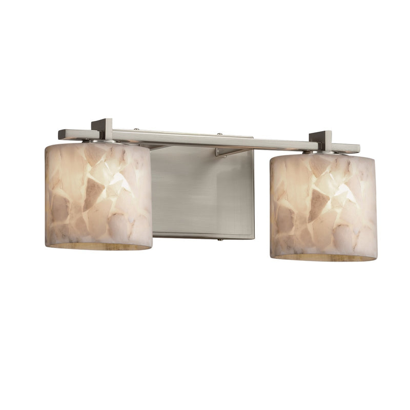 Justice Designs ALR-8442-30-NCKL Two Light Bath Bar, Brushed Nickel
