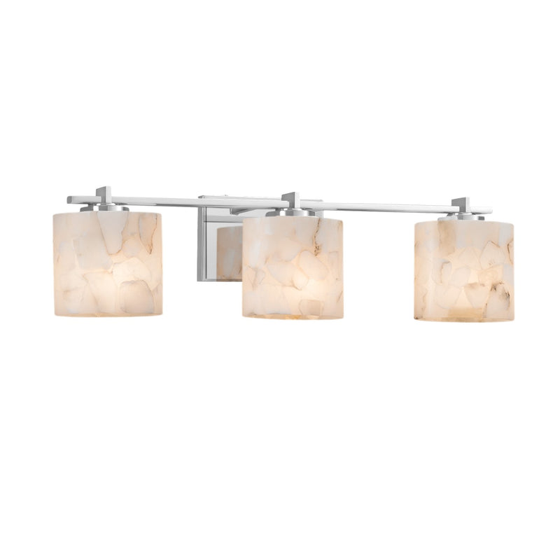 Justice Designs ALR-8443-30-CROM Three Light Bath Bar, Polished Chrome