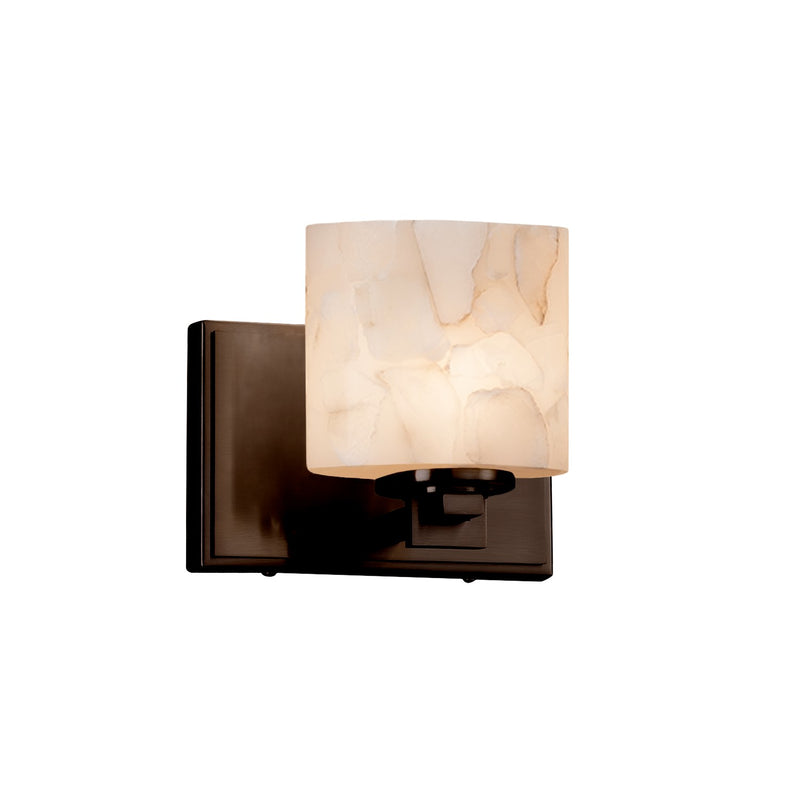 Justice Designs ALR-8447-30-DBRZ-LED1-700 LED Wall Sconce, Dark Bronze