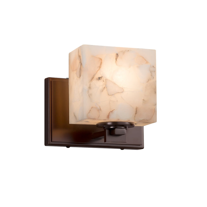 Justice Designs ALR-8447-55-DBRZ-LED1-700 LED Wall Sconce, Dark Bronze