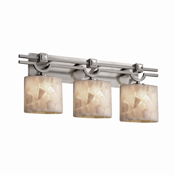 Justice Designs ALR-8503-30-NCKL Three Light Bath Bar, Brushed Nickel
