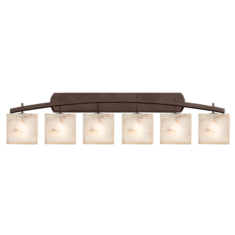 Justice Designs ALR-8596-55-DBRZ-LED6-4200 LED Bath Bar, Dark Bronze