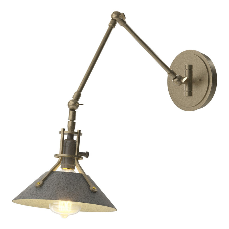 Hubbardton Forge 209320-SKT-84-20 One Light Wall Sconce, Soft Gold