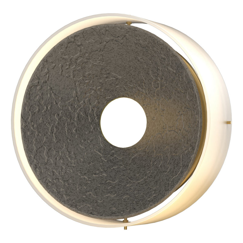 Hubbardton Forge 213310-SKT-20-GG0346 Four Light Wall Sconce, Natural Iron