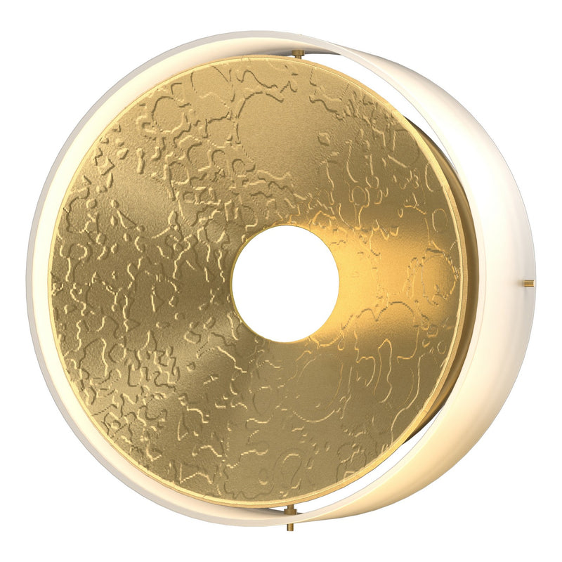 Hubbardton Forge 213310-SKT-86-GG0346 Four Light Wall Sconce, Modern Brass