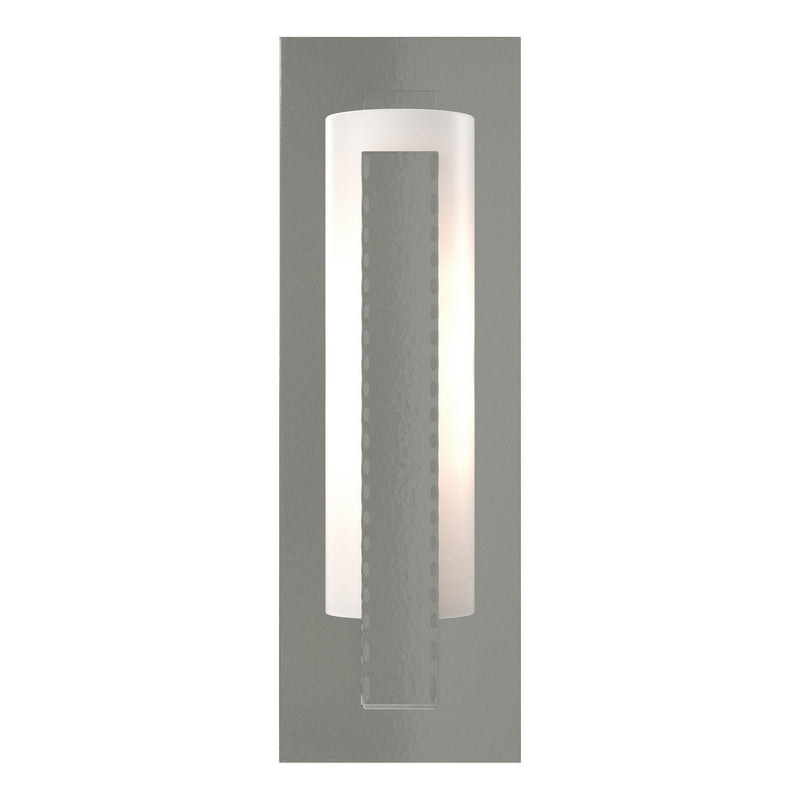 Hubbardton Forge 217185-SKT-85-GG0065 One Light Wall Sconce, Sterling