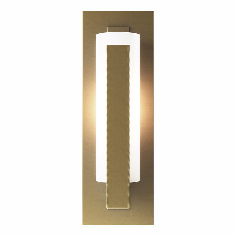 Hubbardton Forge 217185-SKT-86-GG0065 One Light Wall Sconce, Modern Brass