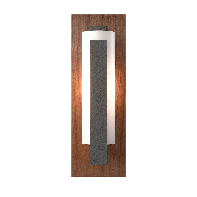 Hubbardton Forge 217186-SKT-20-CH-GG0065 One Light Wall Sconce, Natural Iron